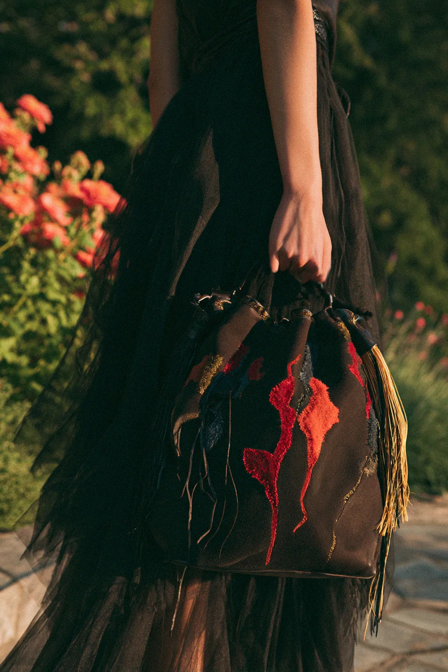 The Product Series, textile bag detail